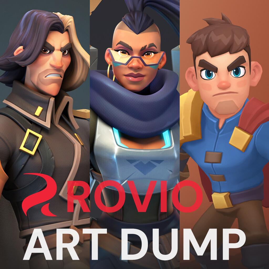 ArtStation - ROVIO | ART DUMP