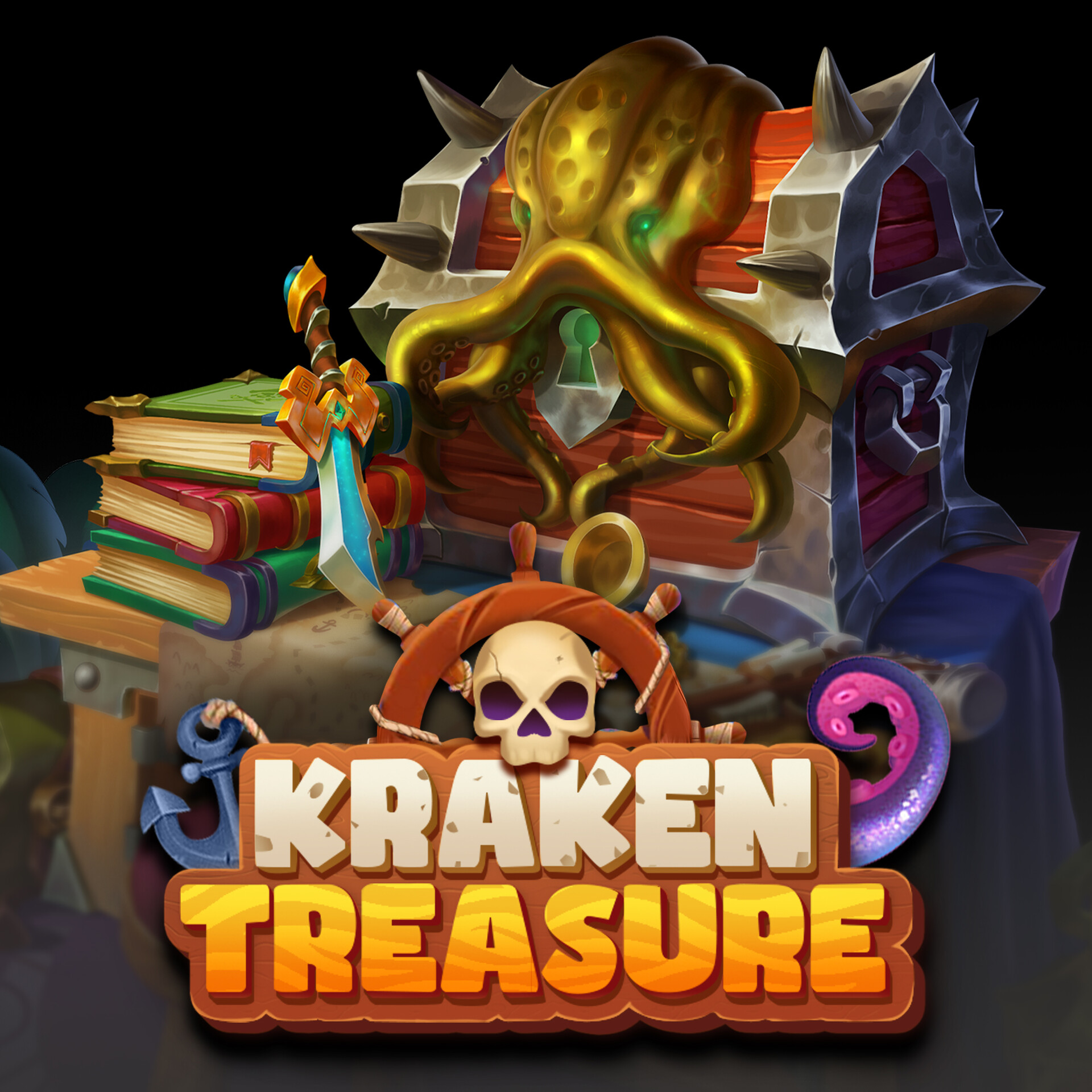 ArtStation - Kraken Treasure - JS7