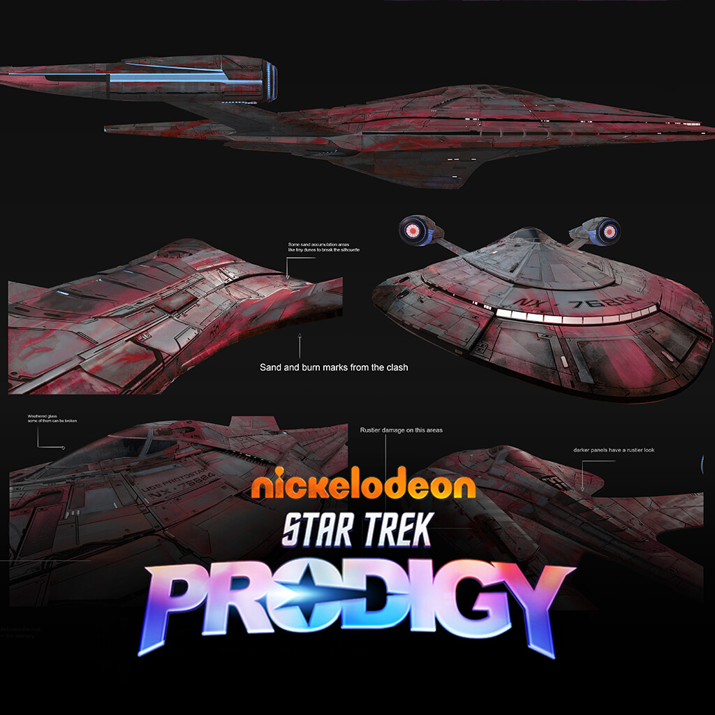 Star Trek Prodigy Season 2 - Derelicted Vehicles