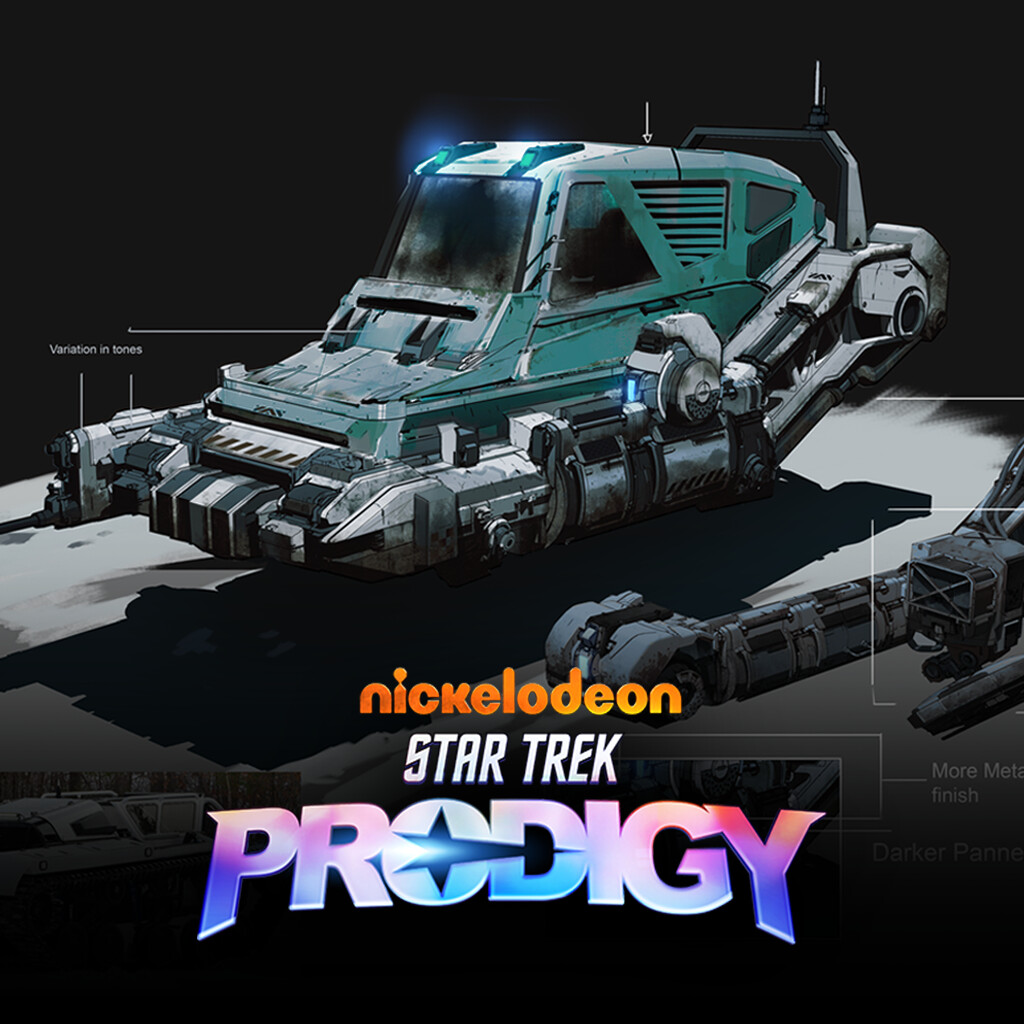 Star Trek Prodigy S01 - EP Crossroads Vehicles Color Style