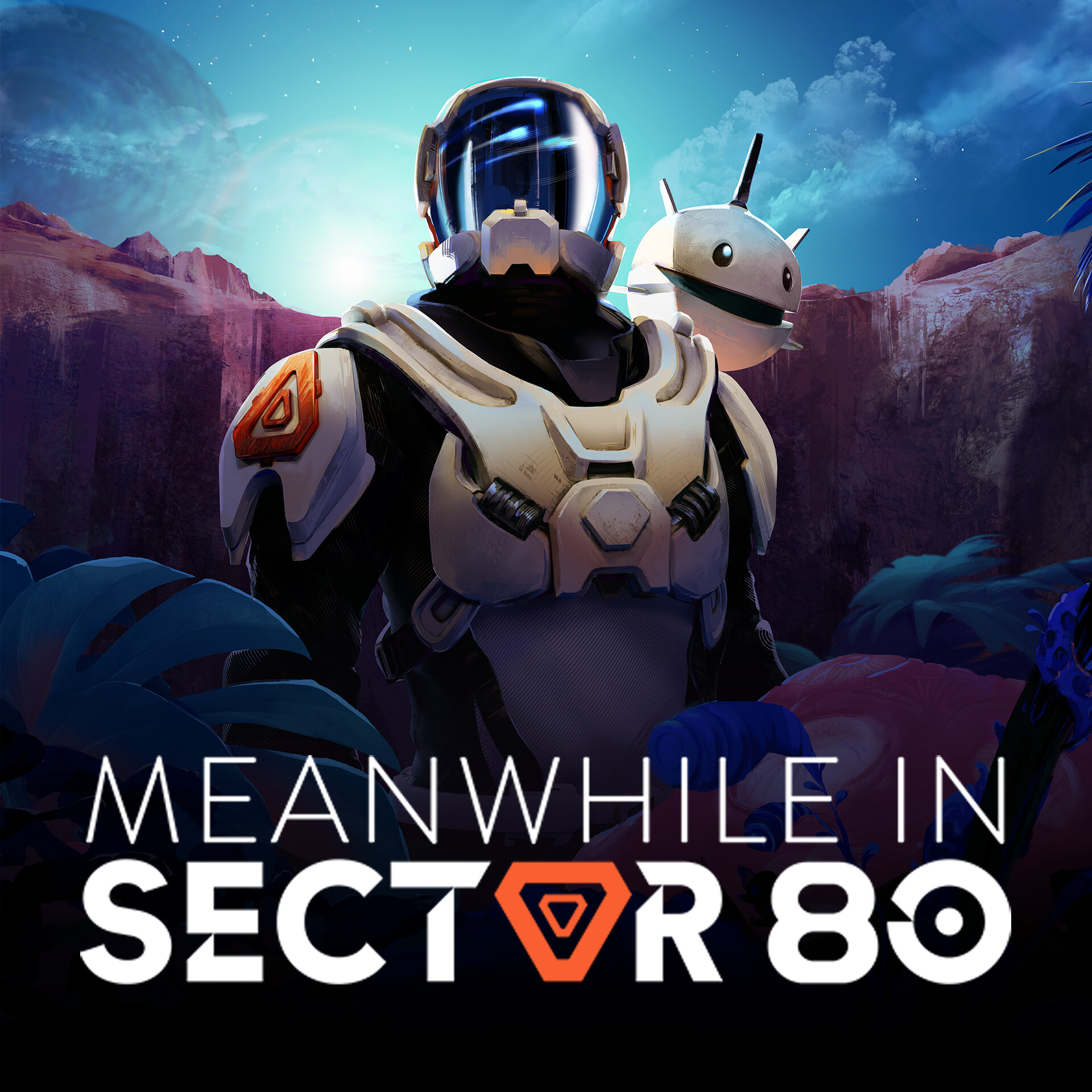 ArtStation - Meanwhile In Sector 80: Booth Art and Branding