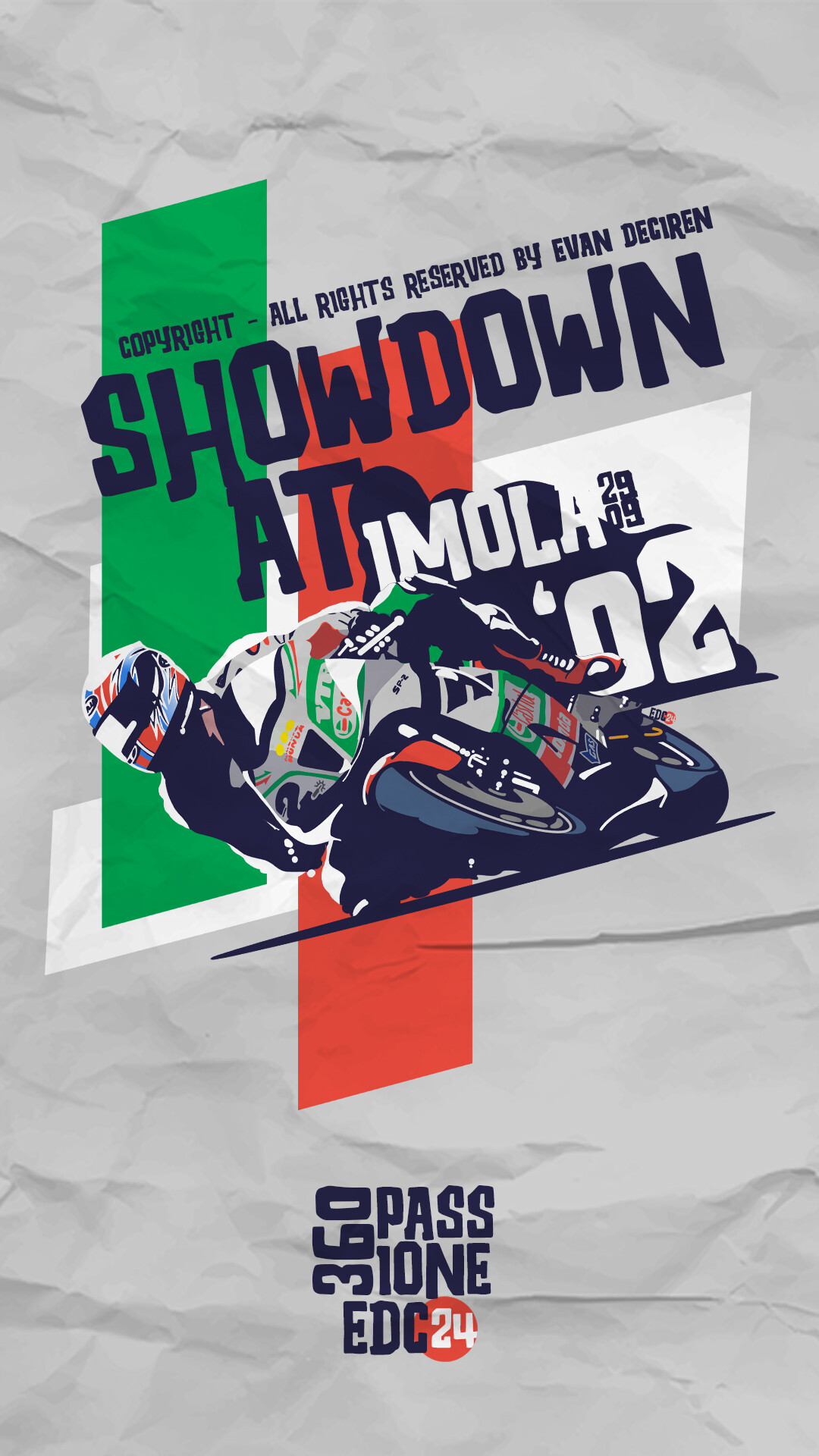 ArtStation - SHOWDOWN AT IMOLA 2002