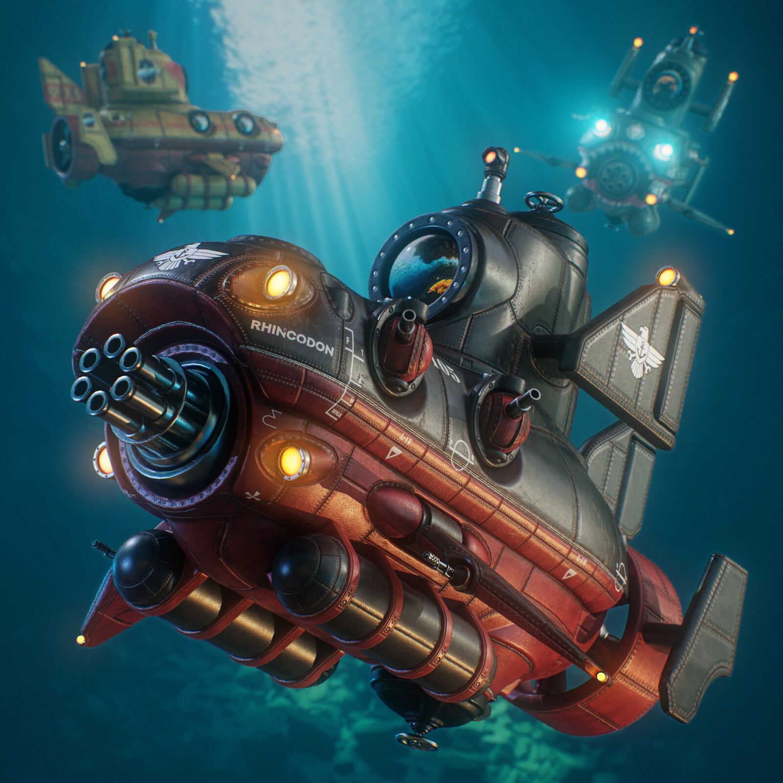 Deepsea Submarine - Rhincodon