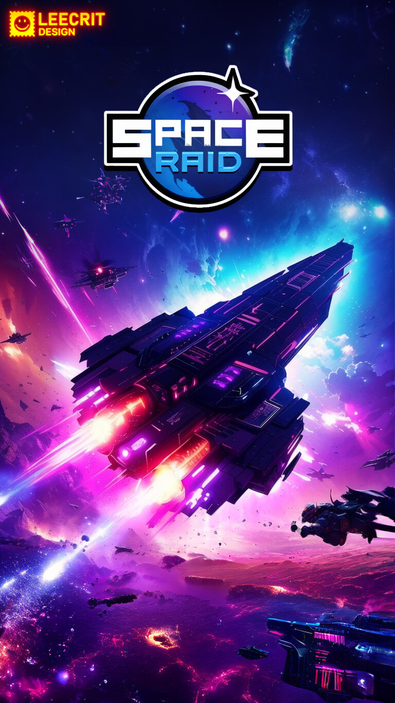 ArtStation - Space Raid UI