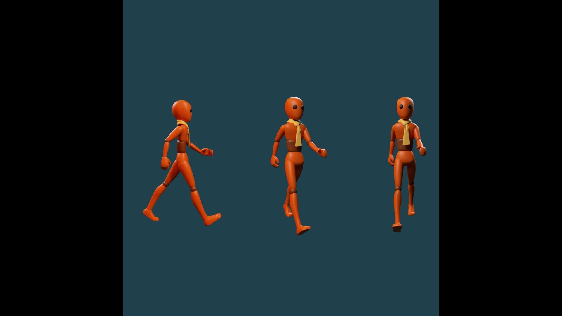 ArtStation - WALK CYCLE ANIMATION