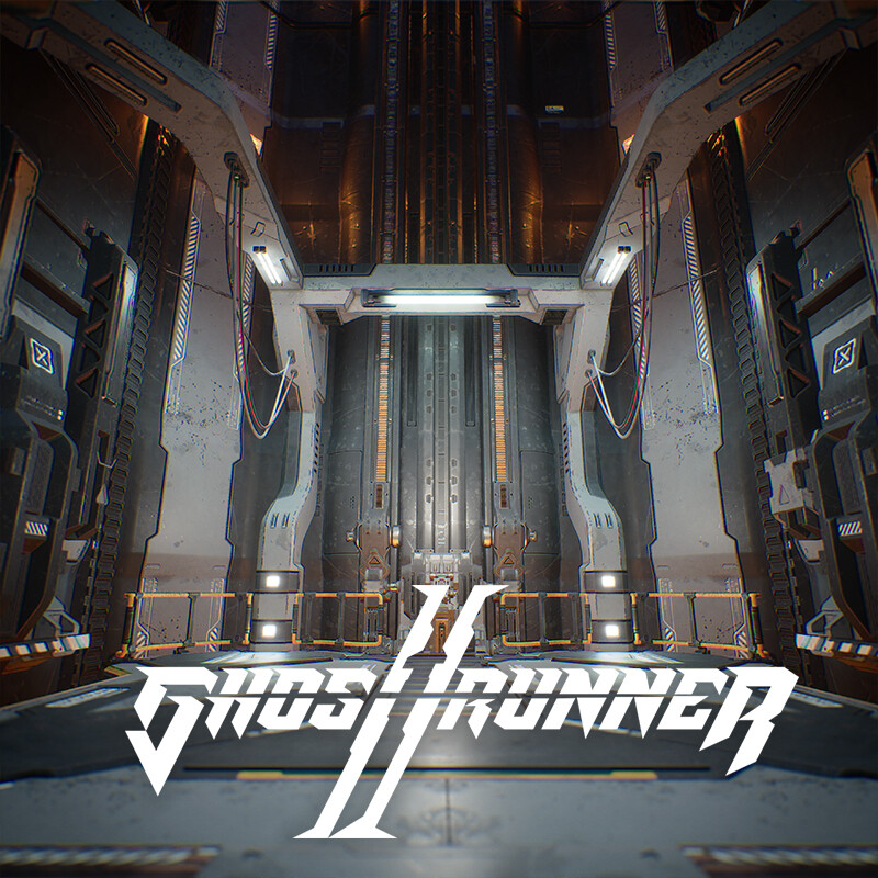 ArtStation - Ghostrunner 2 - Cyber Elevator