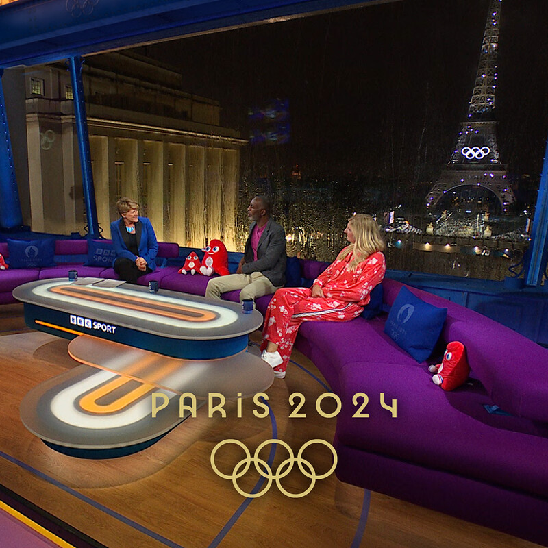 BBC Sport - Paris Olympics 2024 Virtual Studio & AR