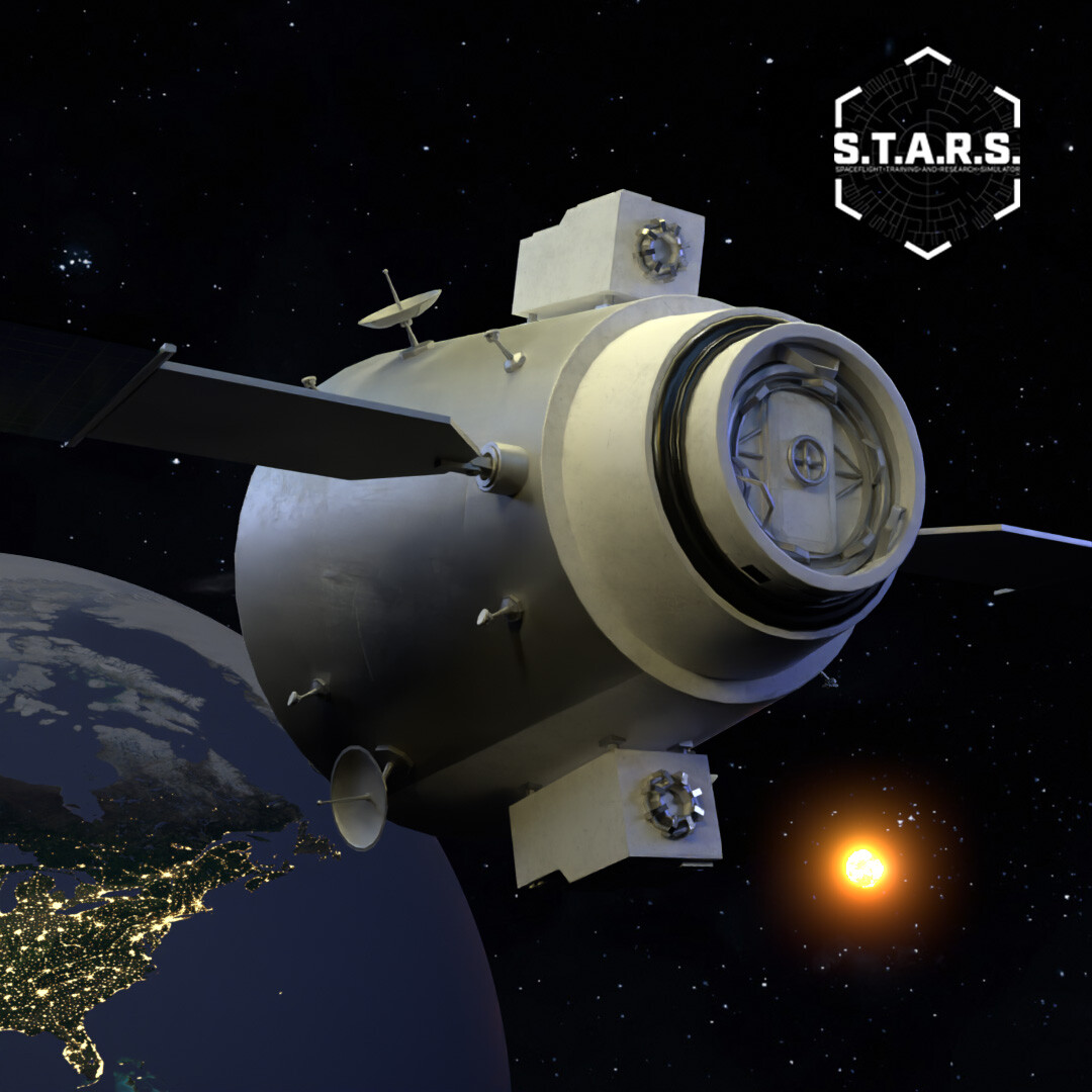 ArtStation - Shooting Star cargo module