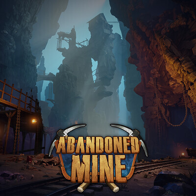 Stylized PBR 3D Environment - Abandoned Mine
