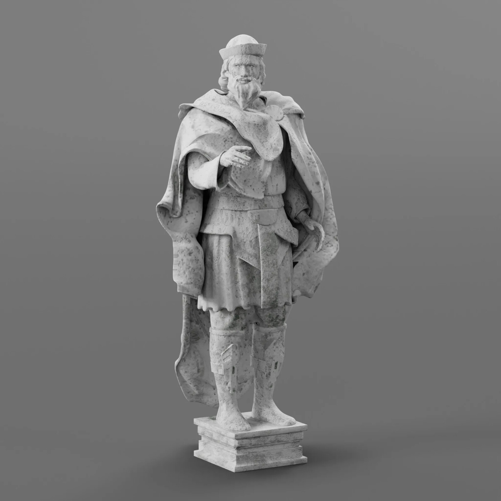 BlenderKit Update #5: Traveler Statue