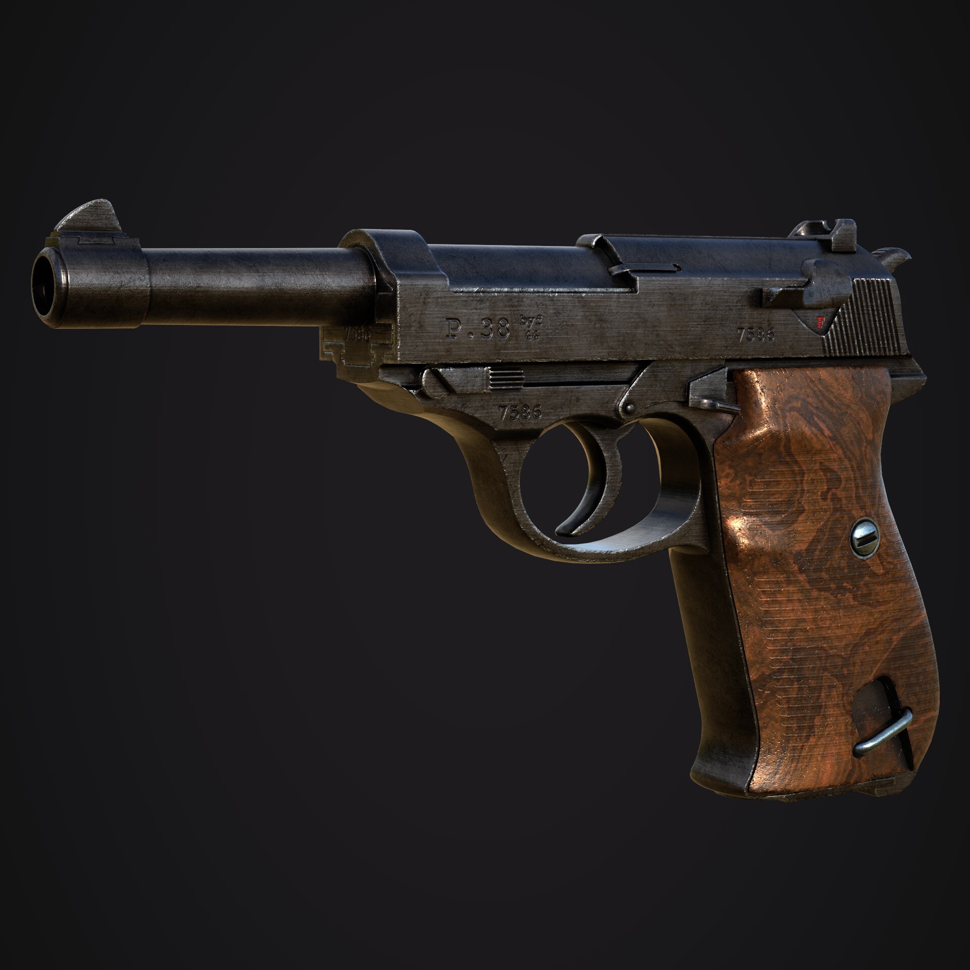 ArtStation - Walther P38