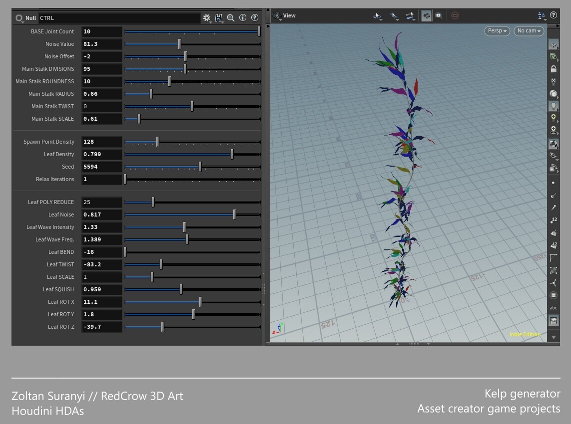 ArtStation - Houdini Procedural Experiments