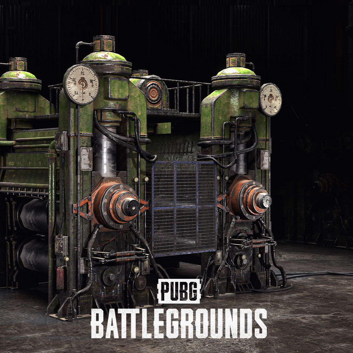  PUBG-Battlegrounds - 3D Props set-01