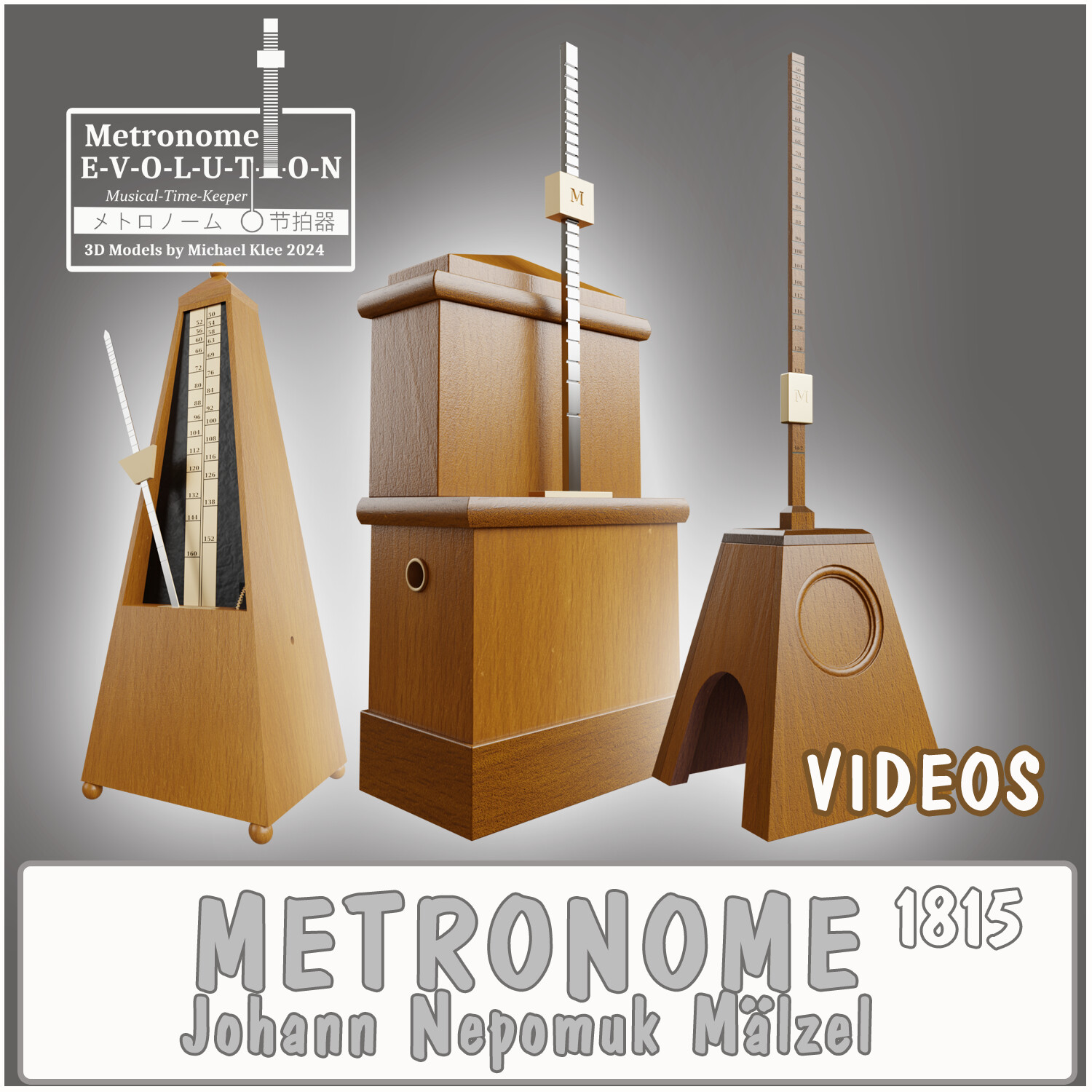 ArtStation - Metronome - History - Johann Nepomuk Mälzel