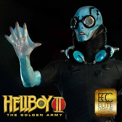 Abe Sapien 1/3 Scale Maquette