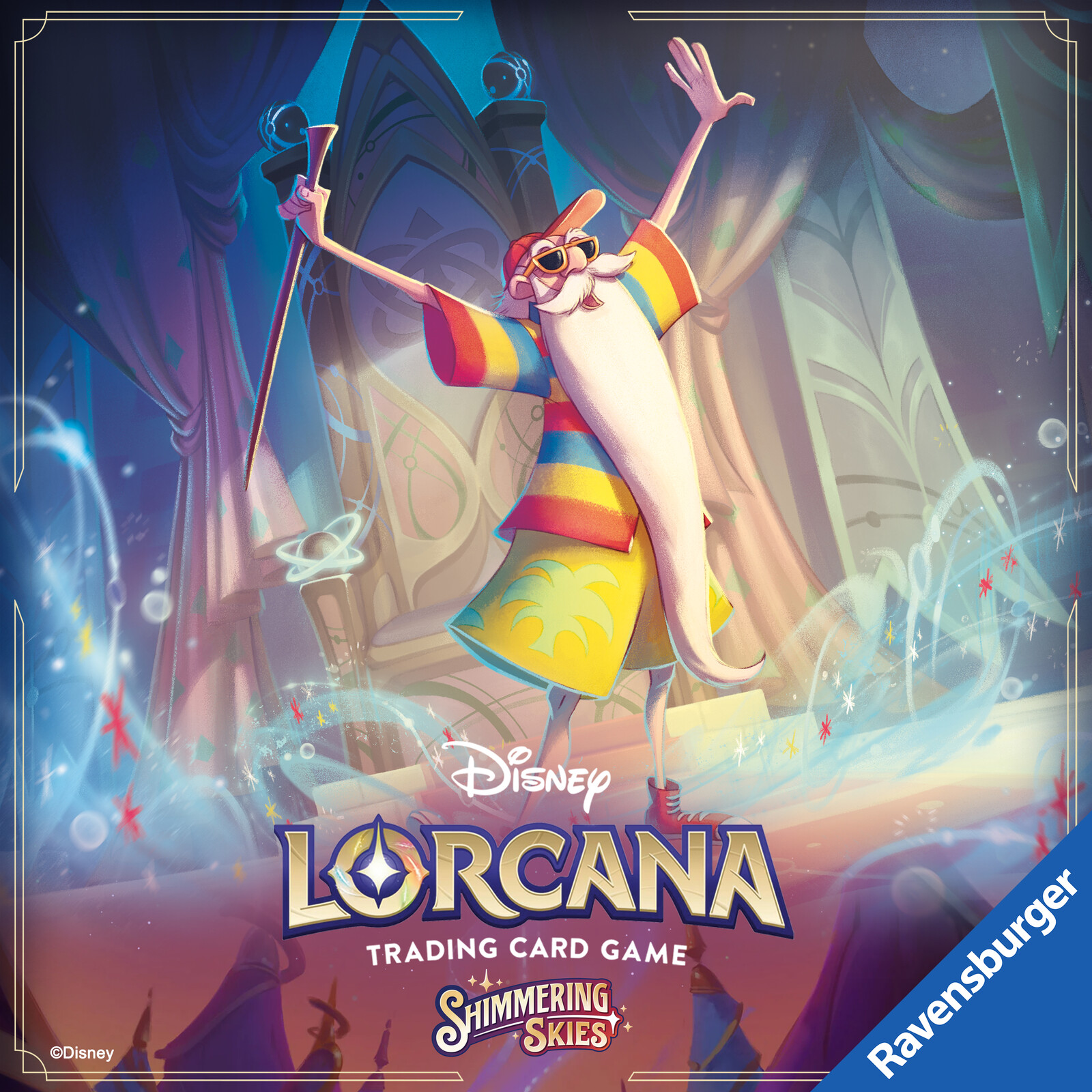 Disney LORCANA TCG - MERLIN Back from Bermuda - SET 5 Shimmering Skies