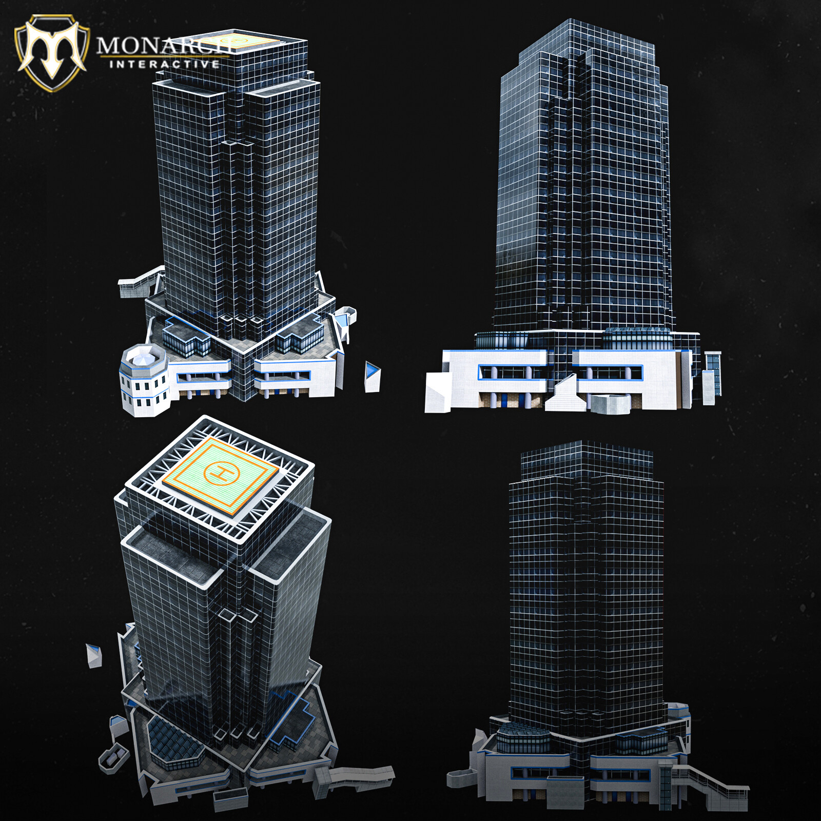 ArtStation - VR - Simulation Building sets
