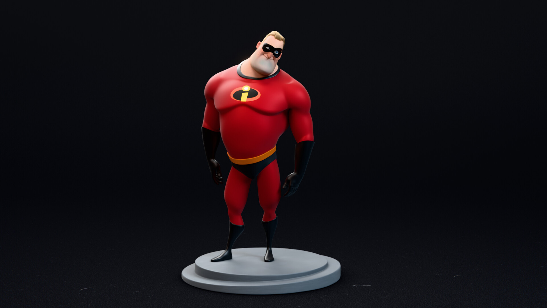 ArtStation - Mr Incredible - Rigged character for Animation