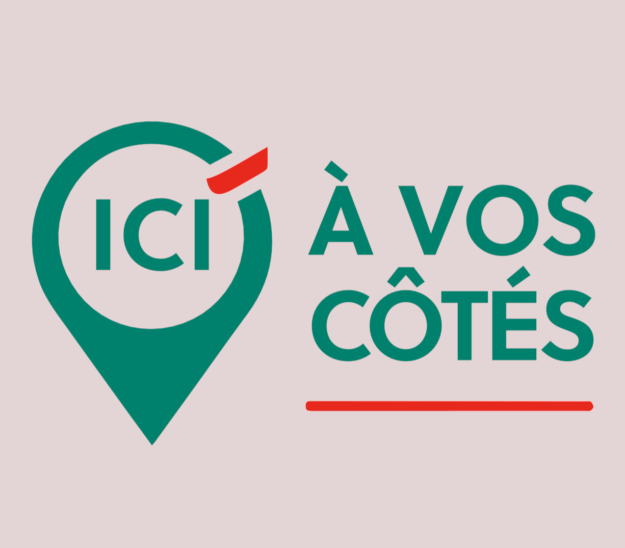 Animation logo Ici À Vos Côtés | Crédit Agricole Alsace Vosges