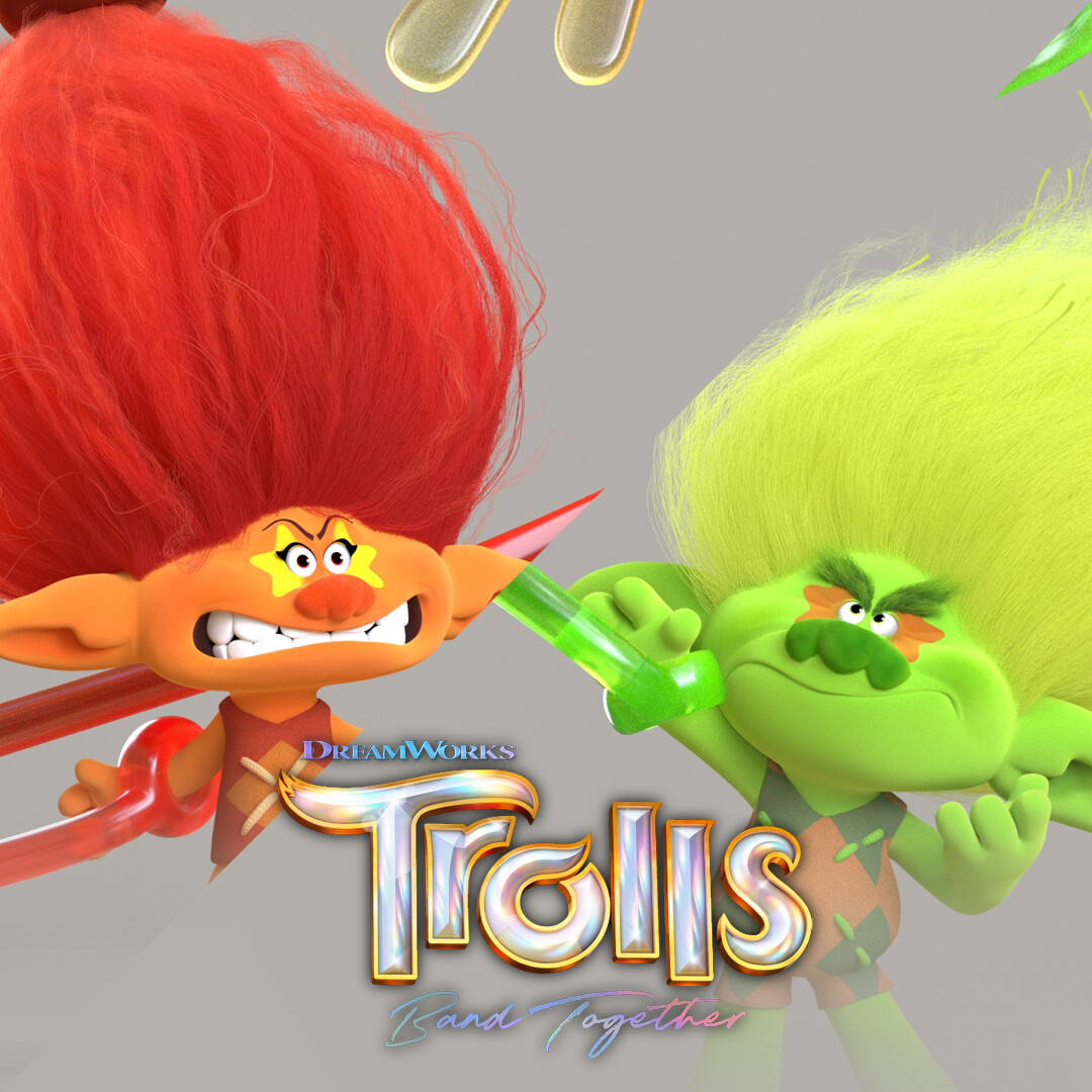 Trolls Band Together - Sticky Hand Putt Putt Trolls