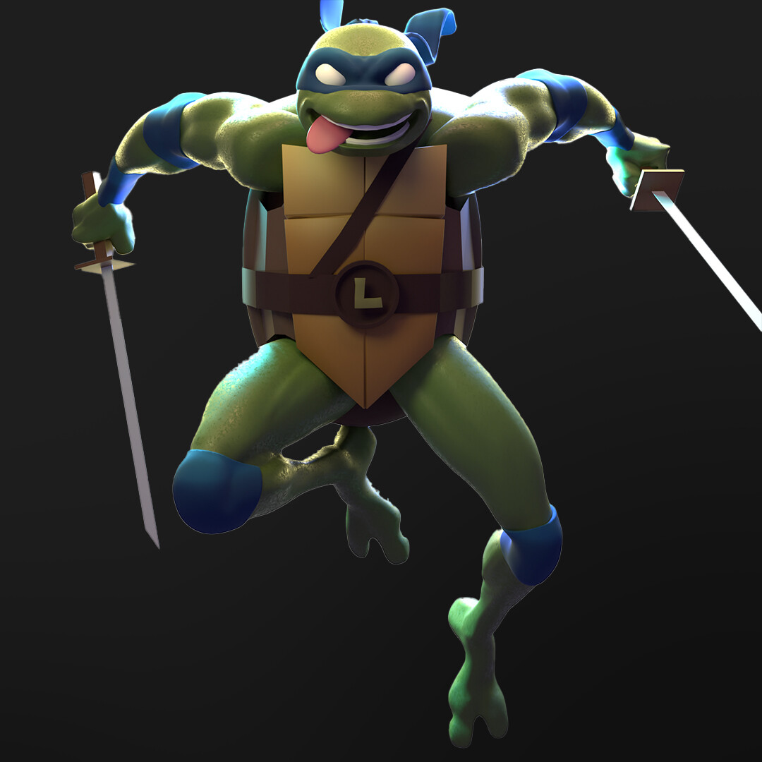 Remixx: Teenage Mutant Ninja Turtle Leonardo Cowa-BOO-nga