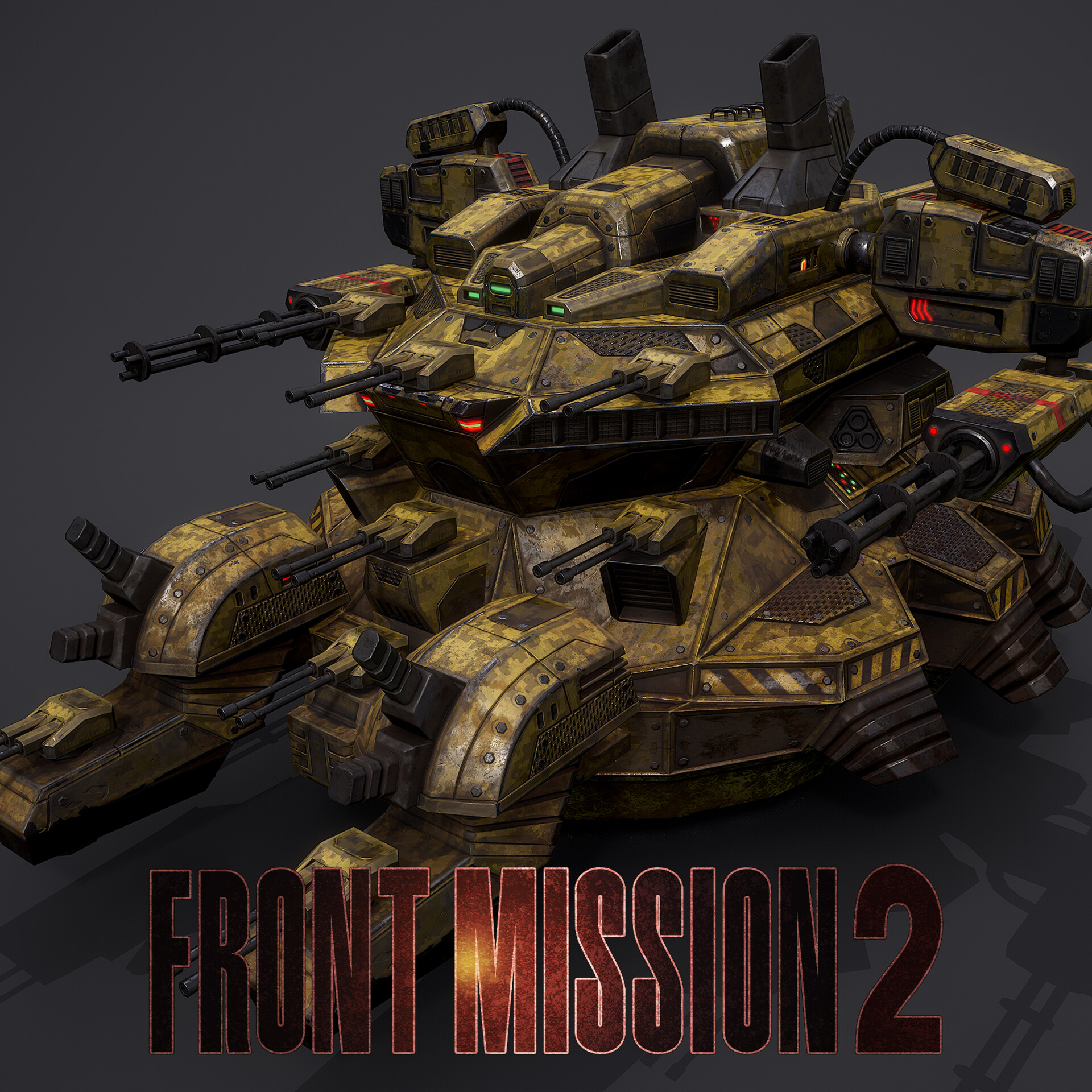 ArtStation Front Mission Remake: ISV09A-S Bismillah