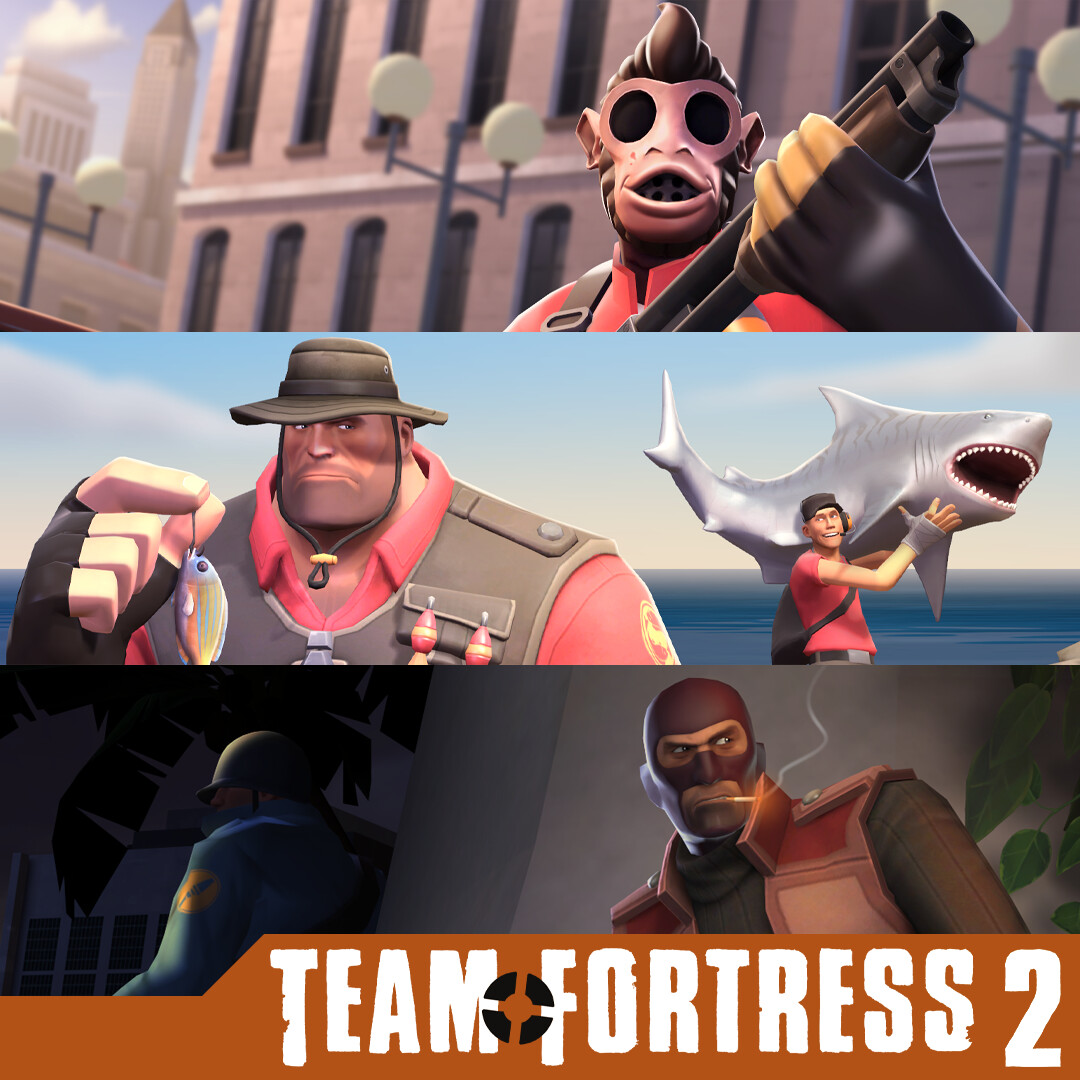 ArtStation - TF2 2022 - Poster Work