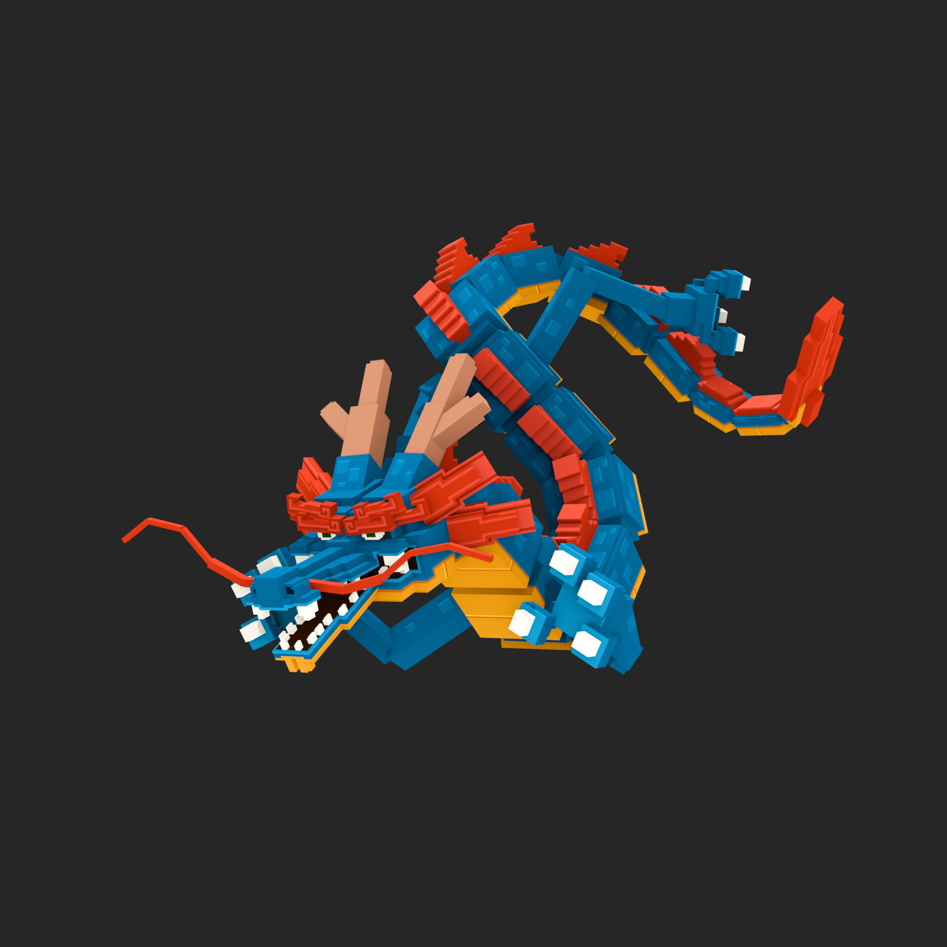 ArtStation - Azure Dragon
