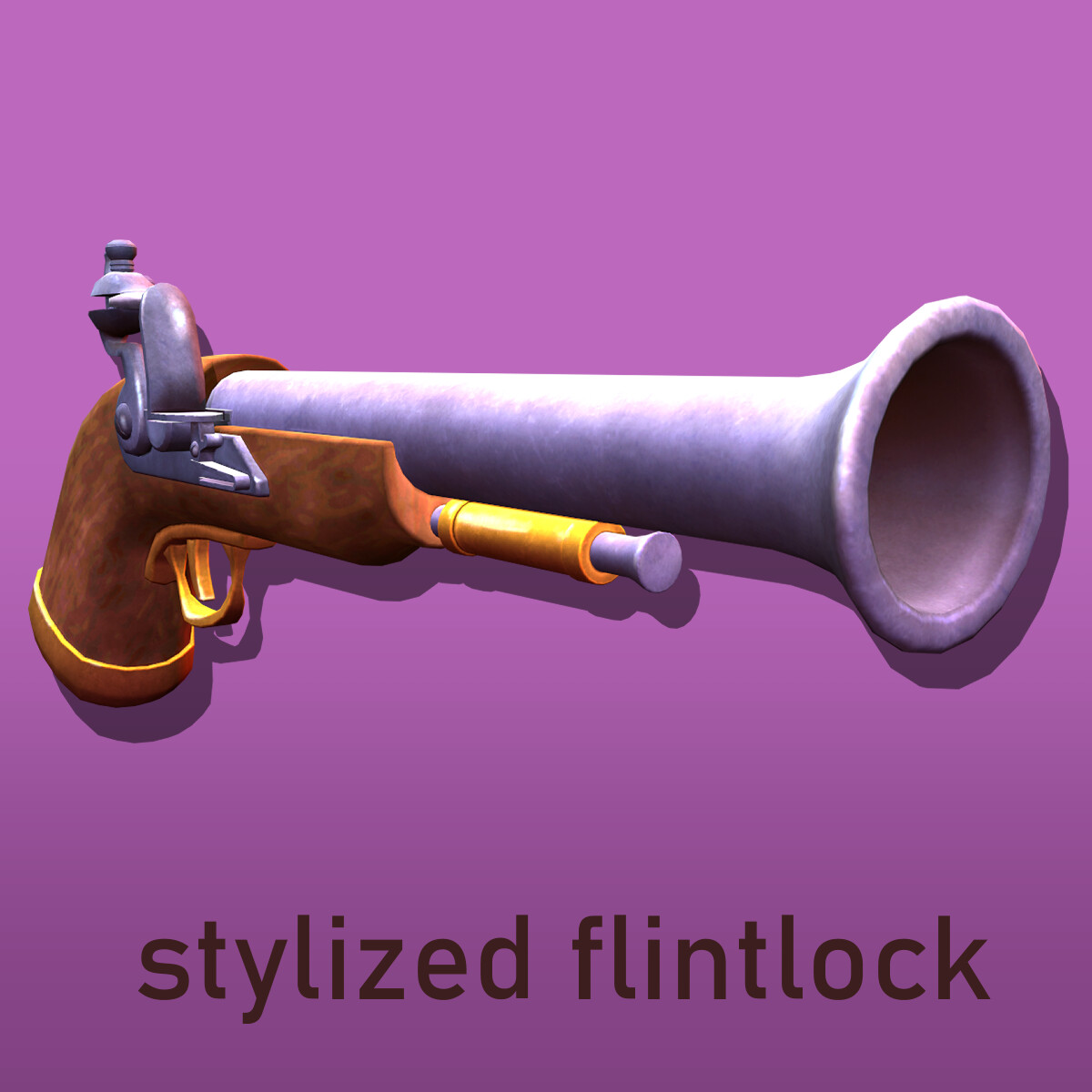 ArtStation - Stylized Flintlock