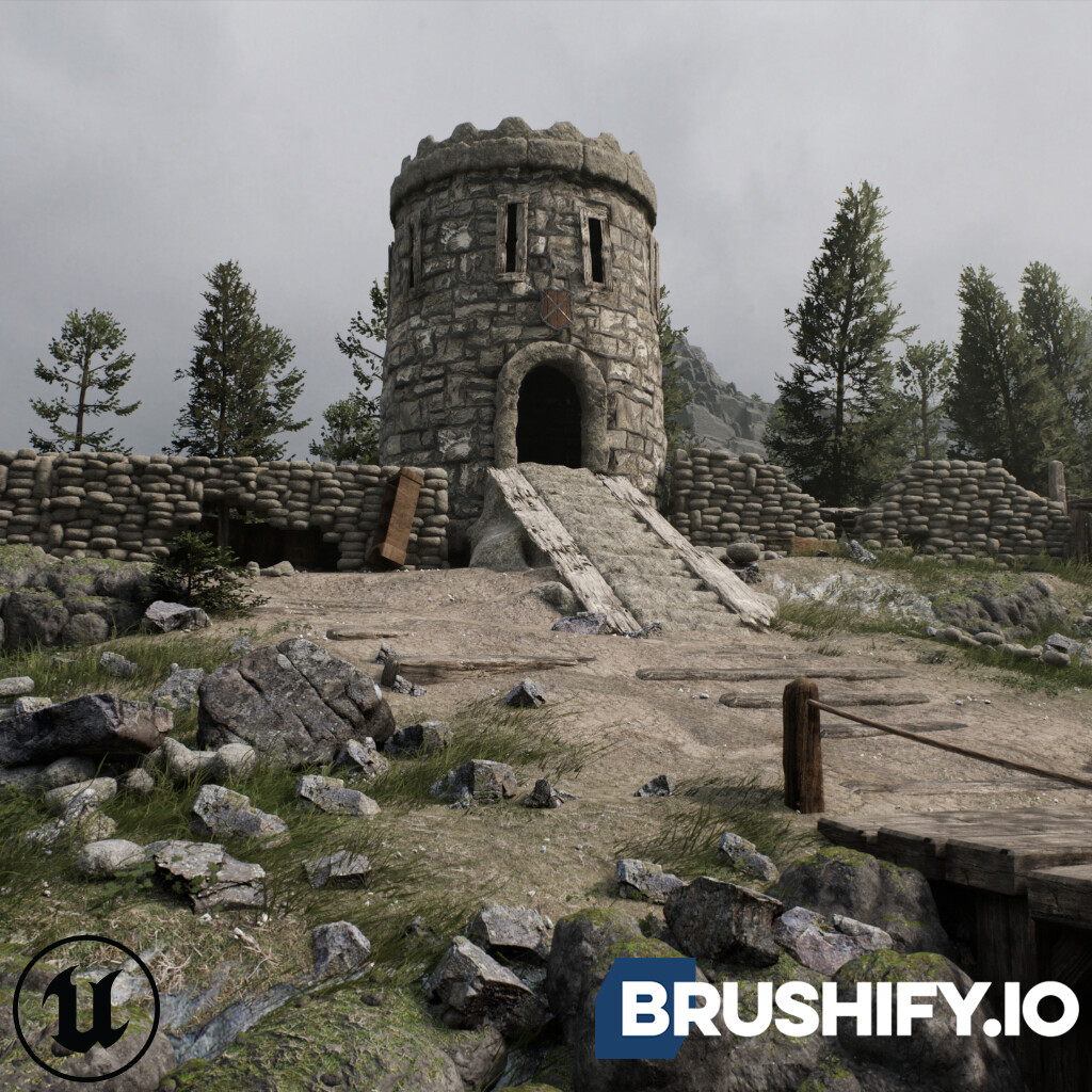 Brushify - Fantasy Pack Showcase (Unreal Engine 5)