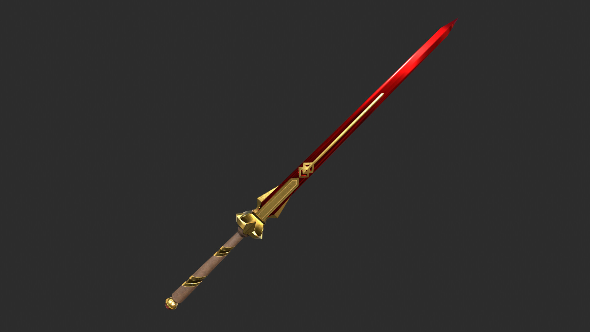 ArtStation - Red Sword