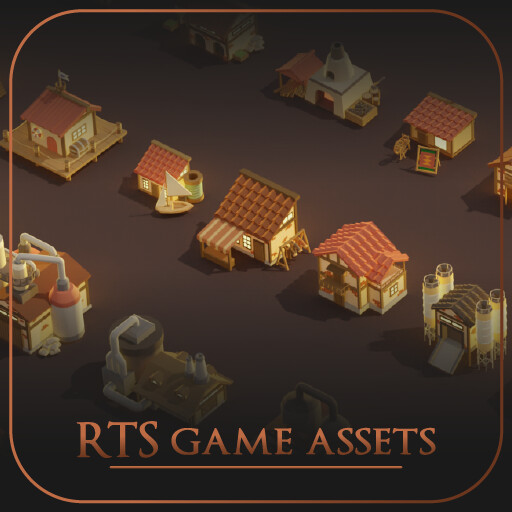 ArtStation - RTS | Stylized game assets | Comission