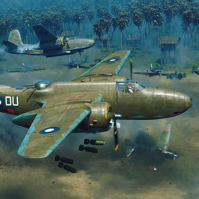 Piotr Forkasiewicz - RAAF A-20 - HK Models boxart