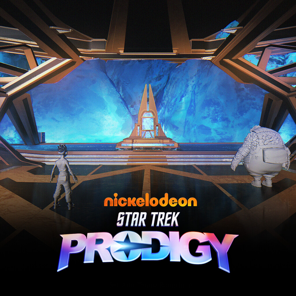Star Trek Prodigy Season 2 - Artic Throne Color and Props