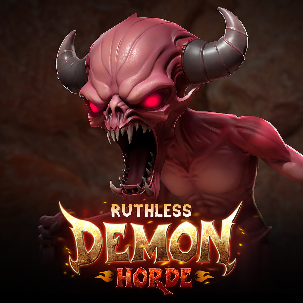 Demon Lessor - Model &amp; Texture Showcase