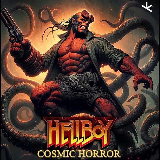 ArtStation - The Cosmic Horror: My HELLBOY Vision