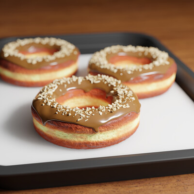 Salted Caramel Donuts