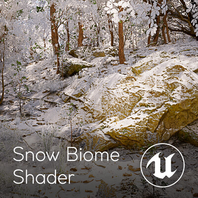 Snow Biome Shader for Unreal Engine 5