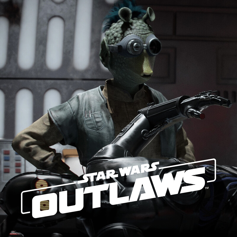 Star Wars Outlaws - Meet Gedeek - Cinematic RT Lighting