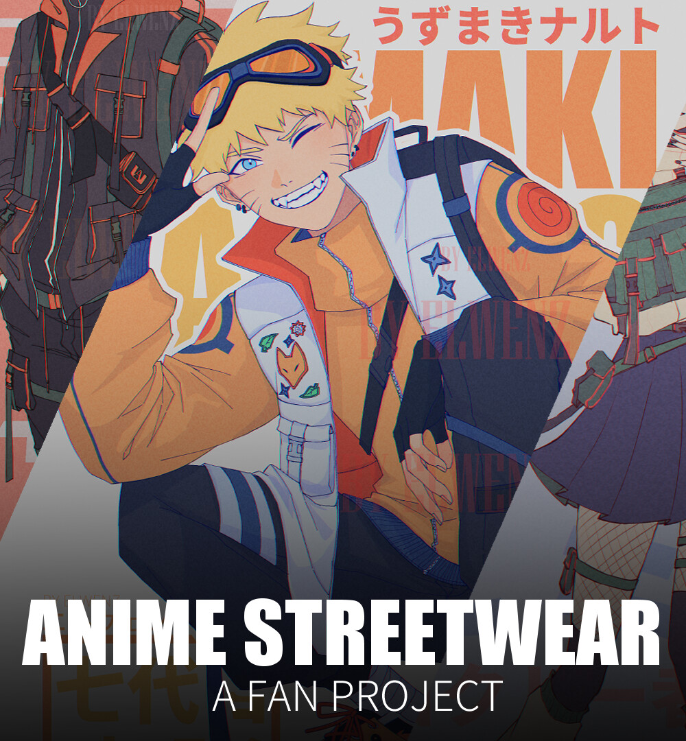 ArtStation - ANIME STREETWEAR