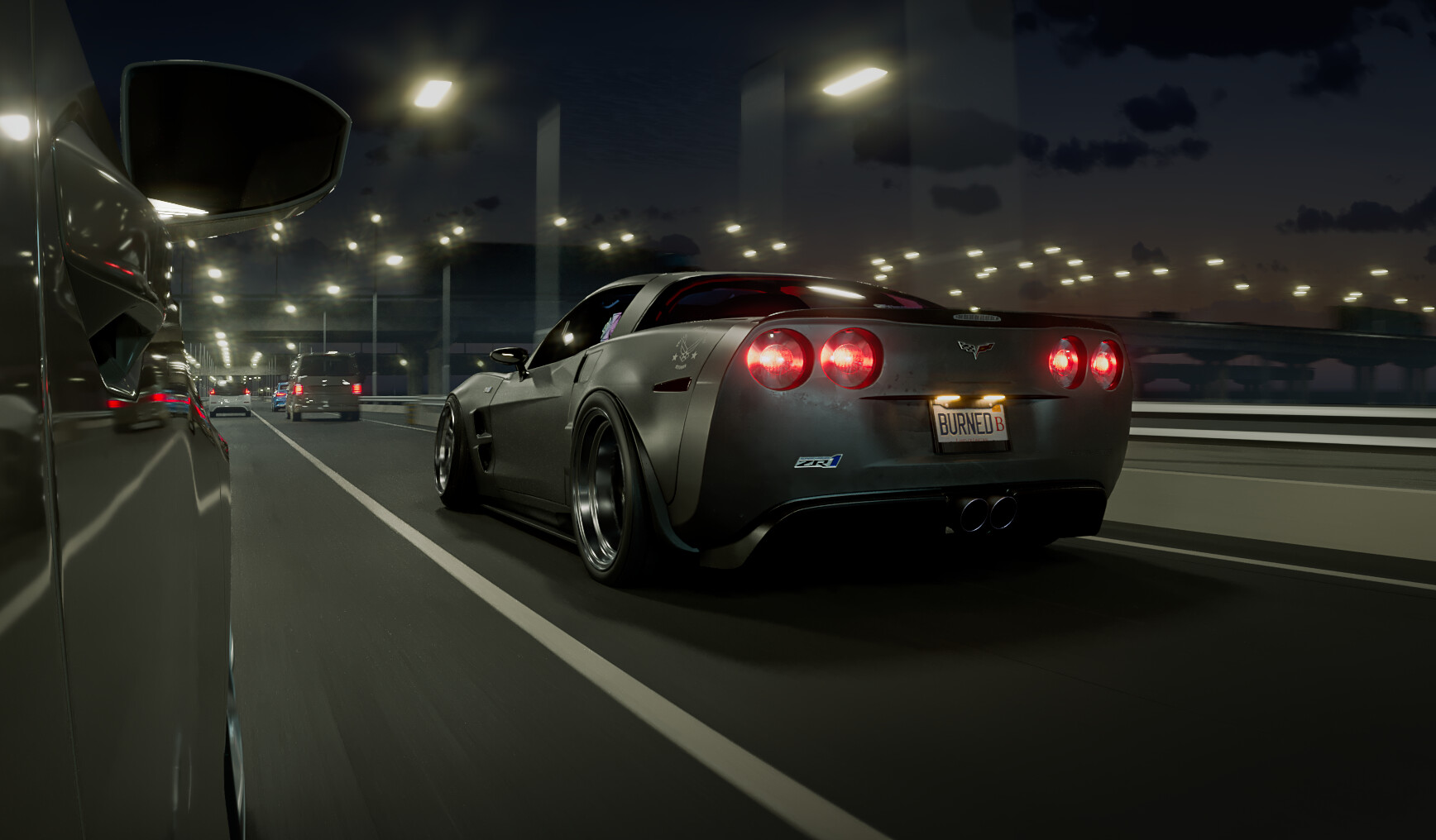 ArtStation - Corvette C6 ZR1