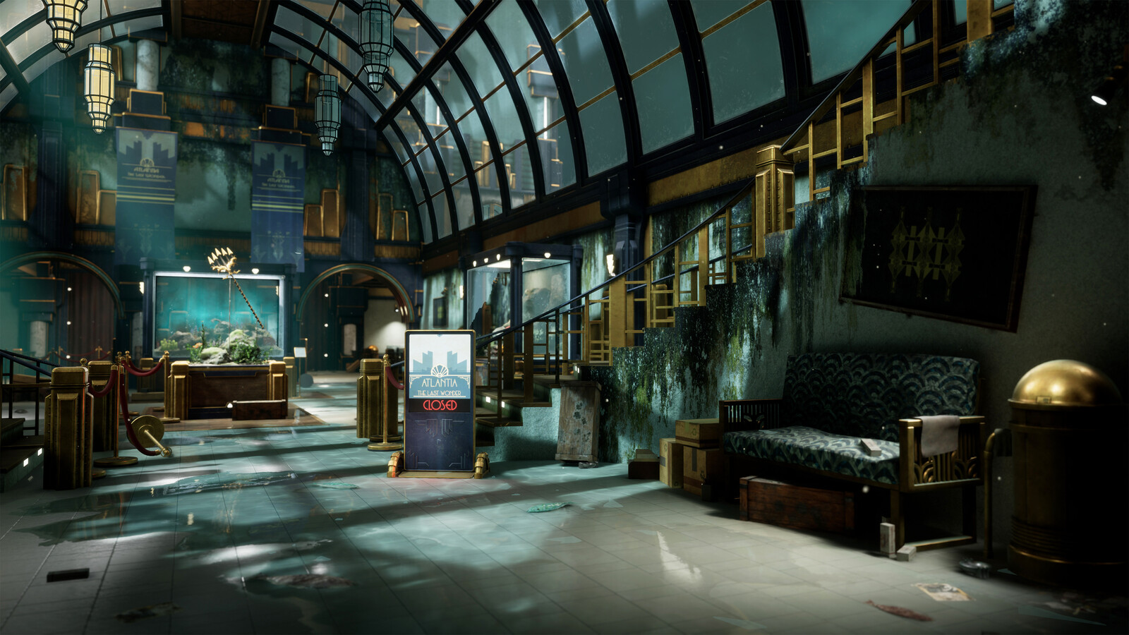 Atlantia |Personal UE4 Project| Environment Art &amp; Lighting