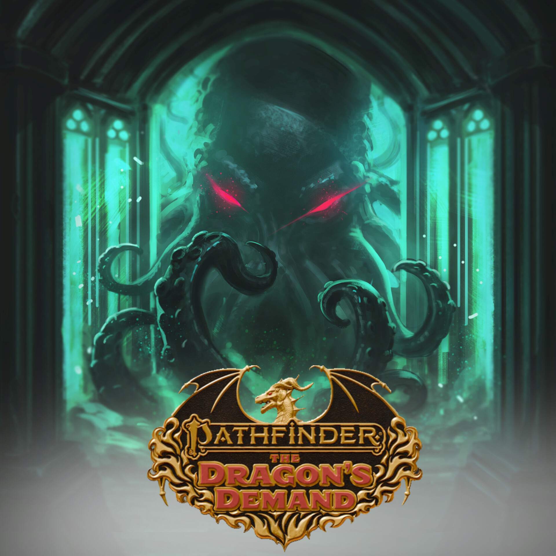 ArtStation Pathfinder The Dragon's Demand Temple of the dark