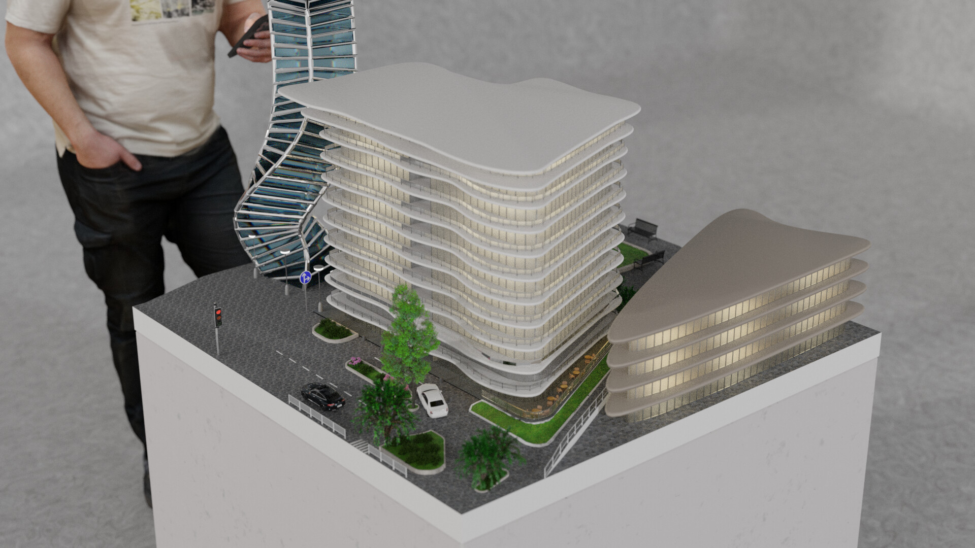 ArtStation - 3d layout visualization