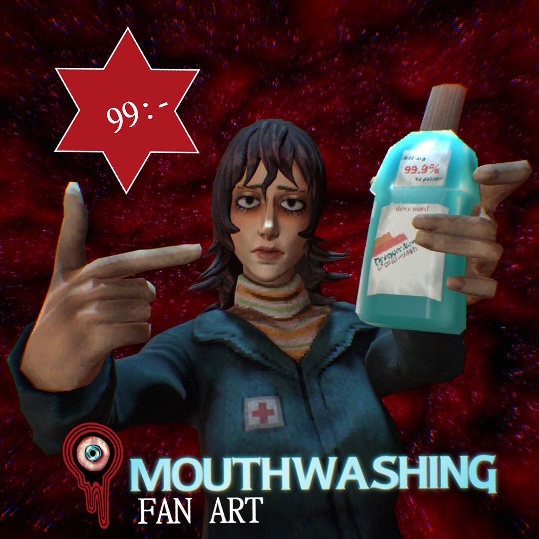 ArtStation - Mouthwashing Anya Fan art