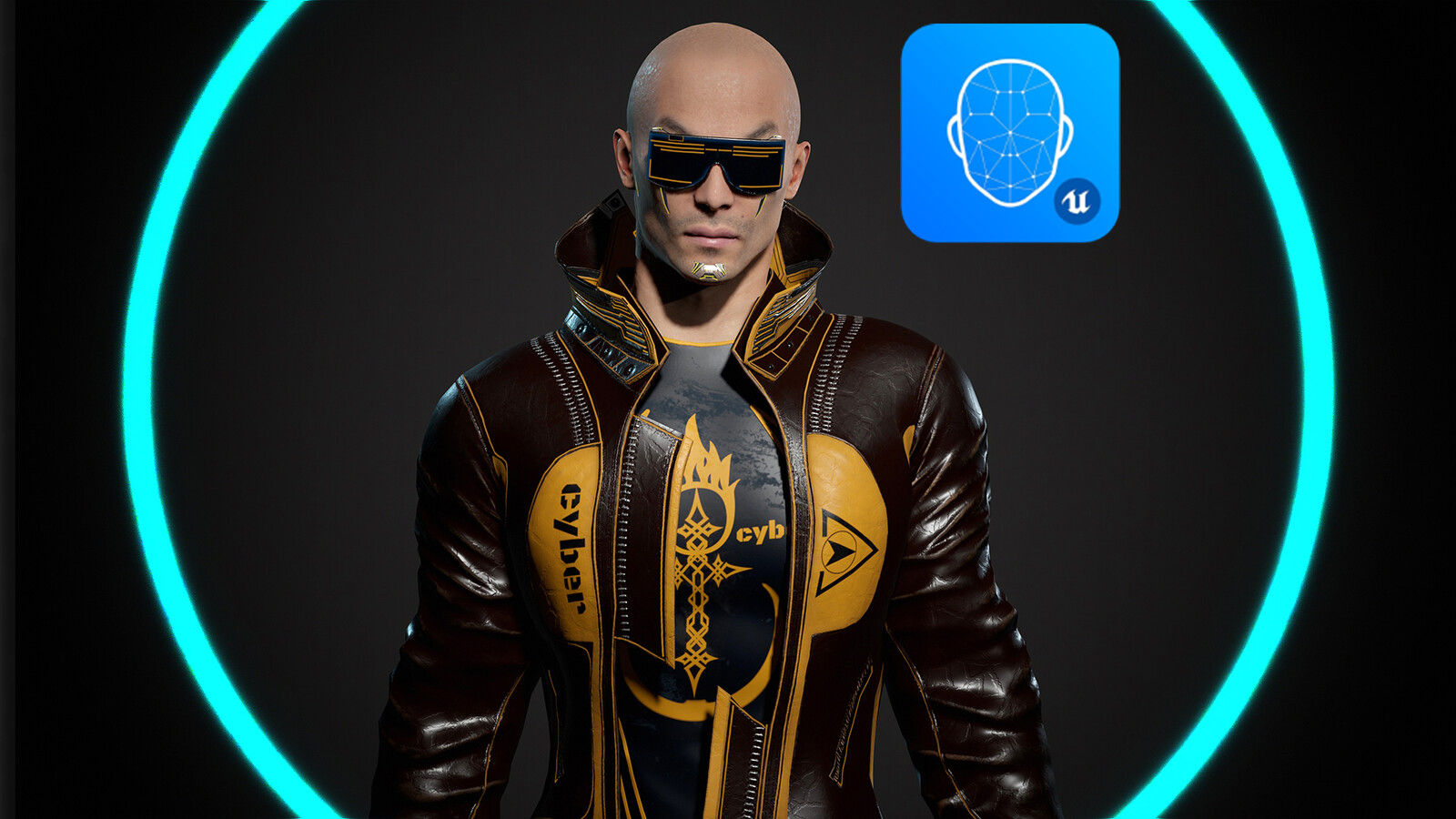 Cyber Man Game Ready