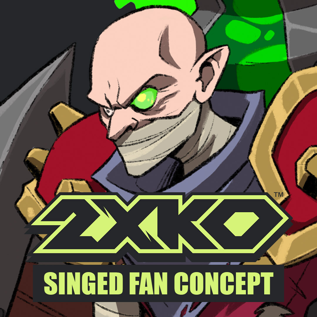 2XKO Singed Fan Concept