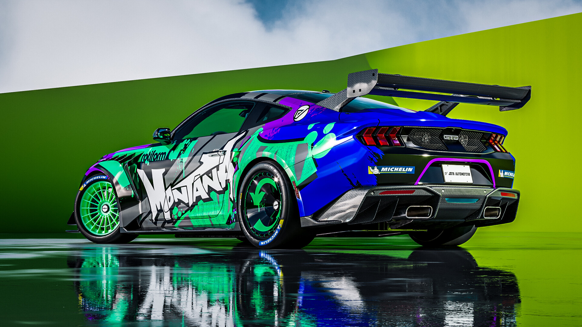 ArtStation Montana Cans Mustang GTD