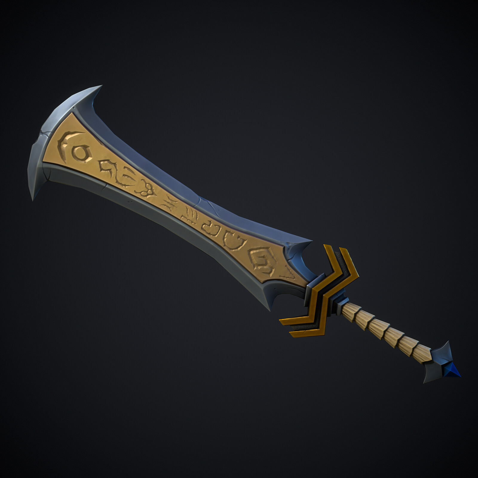 Stylized Fantasy Sword 01