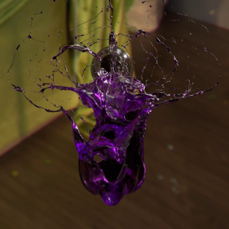 Projectile Splashes, Tendrils, Droplets